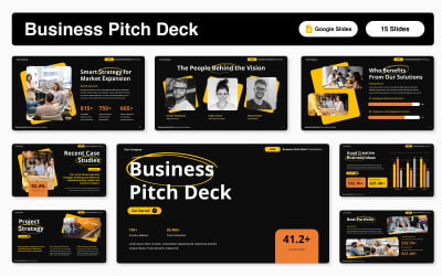 2026 Business Pitch Deck Google Slides Template
