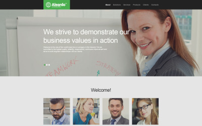Modèle Muse pour site d'affaires et de services #55758