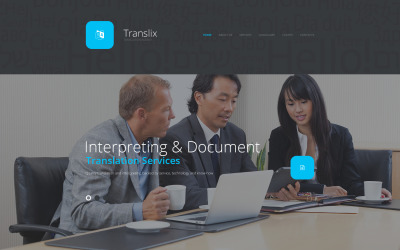 Modelo de site Translix