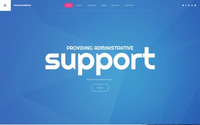 Personal Assistant Website Template