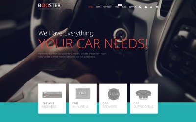 Responzivní WooCommerce motiv "Car Audio Video" #55744