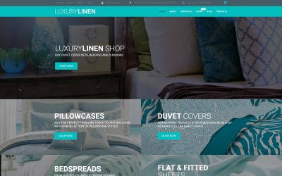 Reszponzív Luxury Linen Store WooCommerce sablon 55734
