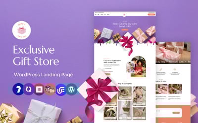 Gifty - Gift Store Multipurpose WordPress Elementor Theme