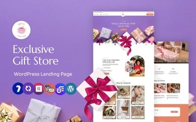 Gifty - Tema WordPress Elementor Multiuso para Loja de Presentes