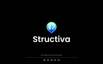 Gradient Modern Architecture Logo Design