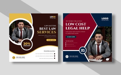 Lawyers Social Media Post Template Ver-4