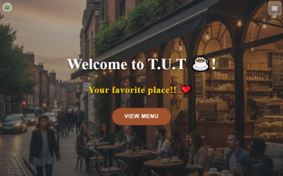 Šablona kavárny TUT s interaktivní 3D fotogalerií