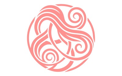 Creative fashion lcon design for boutique and retail identity