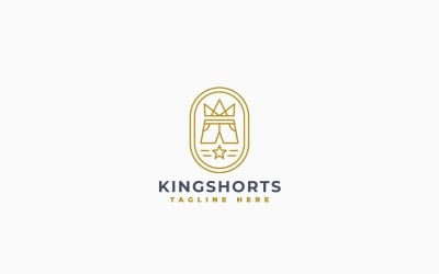Premium Shorts Logo Template Design