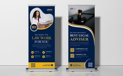 Lawyers Roll Up Standee Banner Ver-3