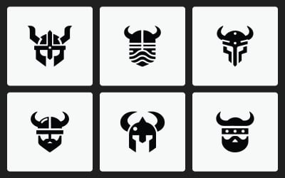 Minimalist Viking Warrior Assets