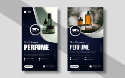 Plantilla de historia de perfumes para redes sociales, versión 3