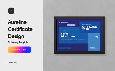 Aureline Certificate Design