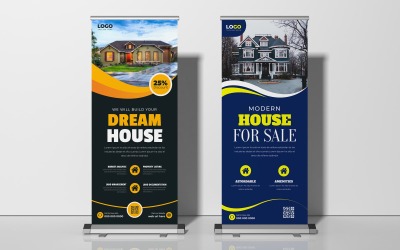 Banner Roll Up per agenzia immobiliare Ver-1
