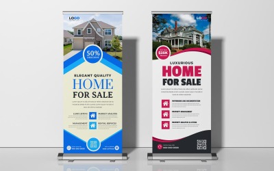 Banner roll-up per agenzia immobiliare Ver-2