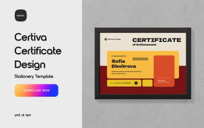 Certiva Certificate Design