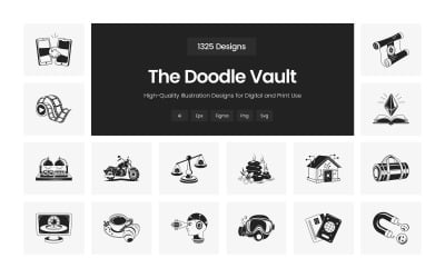 Modern The Doodle Vault icon