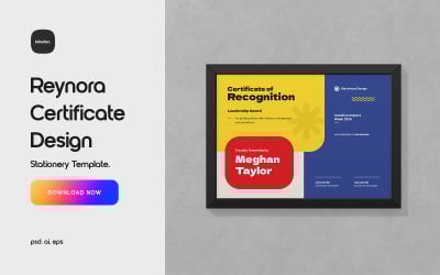 Reynora Certificate Design Template