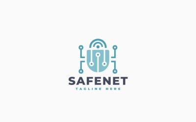 Шаблон дизайна логотипа Safety Network
