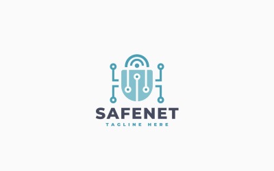 Safety Network Logo Template Design