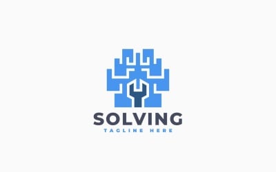 Ai Solving Logo Template Design