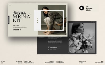 Szablon programu PowerPoint dla zestawu multimedialnego