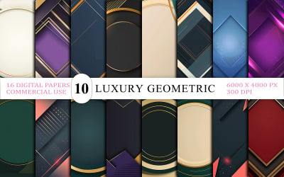 Premium Modern Shapes &amp;amp; Frames Background Bundle | Stylish Luxury Frame Abstract Background