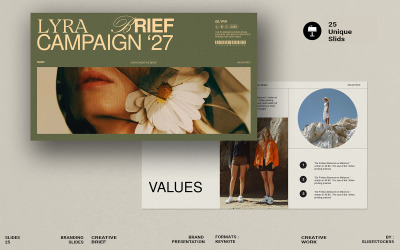 Creative Brief Keynote Layout