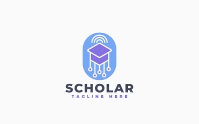 Digital Education Logo Template Design