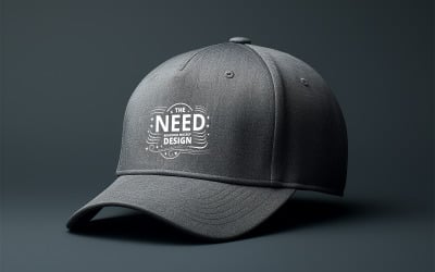 High Resolution Realistic PSD Cap Mockup for Branding and Logo Presentation