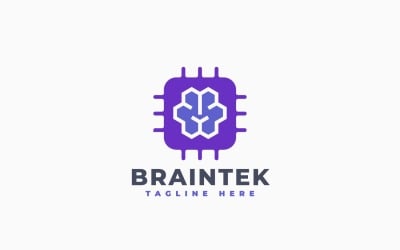 Machine Learning Logo Creative Template Design