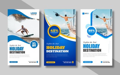 Travel Agency Instagram Story Template Ver-3
