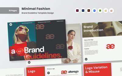 Alter Ego - Minimal Fashion Brand Guidelines