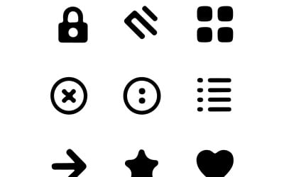 Creative UI Icon Set High-Quality Vector Icons for Designers art