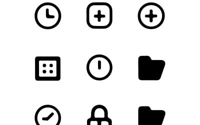Creative UI Icon Set High-Quality Vector Icons for Designers