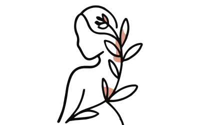 Minimalist and elegant design Logo for women