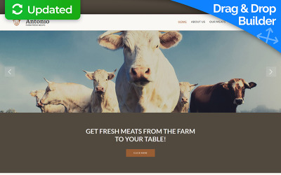 Modèle Farm Moto CMS 3