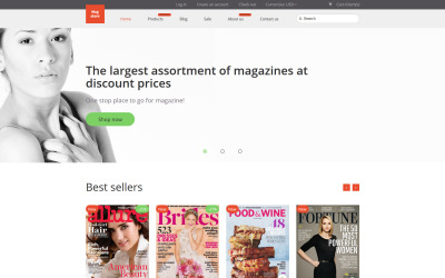 Responsive Mag Store Shopify #55810