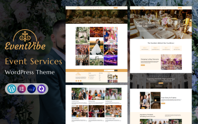 EventVibe – 婚礼策划和活动组织 WordPress 主题