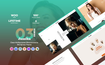 Jassika - Een overzichtelijk en multifunctioneel WooCommerce WordPress-thema