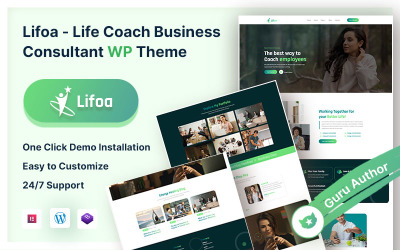 Lifoa – Tema WordPress per Life Coach e Consulenza Aziendale