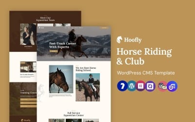 Hoofly - Horse Riding School WordPress Elementor Theme