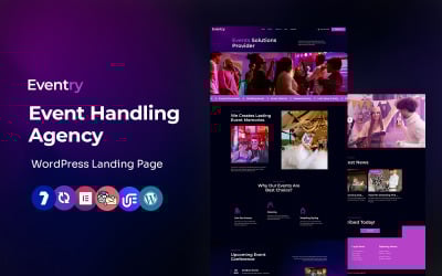 Eventry - Event Management Multipurpose WordPress Elementor Theme