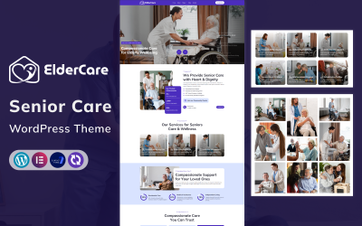 ElderCare – Motyw WordPress dla usług opieki nad osobami starszymi i medycznych