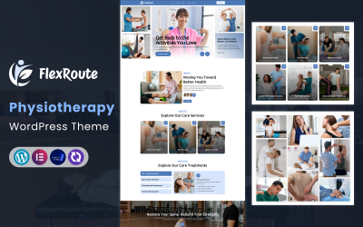 FlexRoute – WordPress-Theme für Medizin, Physiotherapie und Wellness