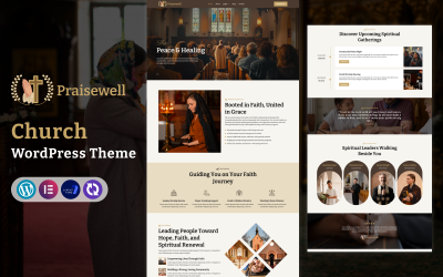 Praisewell – WordPress-tema för kyrka, verksamhet och tillbedjan