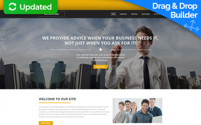 Accounting Website Moto CMS 3 Template Templates Moto CMS 3 №55990