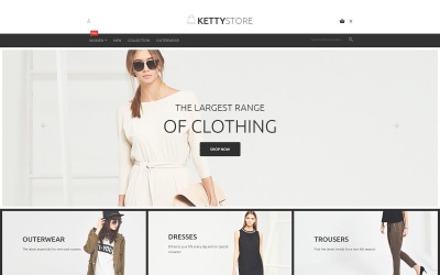 KettyStore Magento-tema
