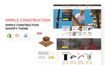 Tema Shopify di costruzione semplice