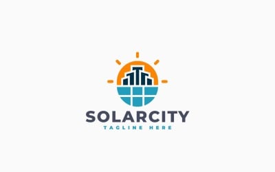 Solar City-logotypmalldesign